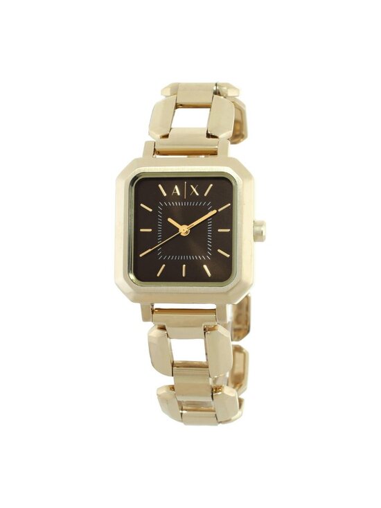 NWT Armani Exchange Leila Quartz Brown Dial Ladies Watch
